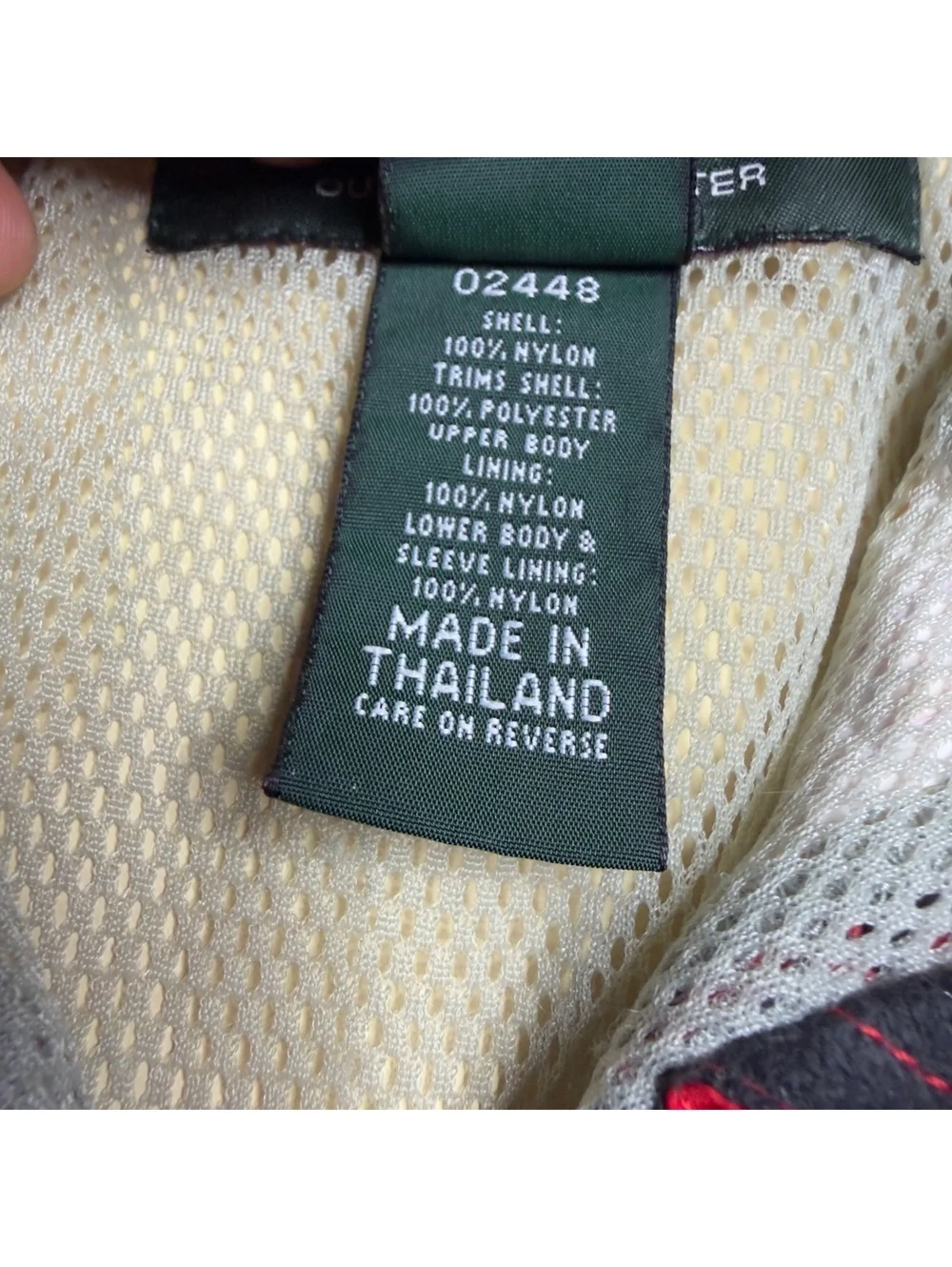 L.L. Bean Maine Warden Gore-Tex Rain Jacket Outdoors